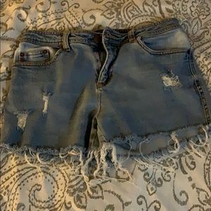 Blue Jean Shorts